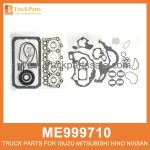 Gasket Set Engine Overhaul ME999710 ME999012 ME999278 ME999279 for Mitsubishi truck Revisi??n del motor de la junta