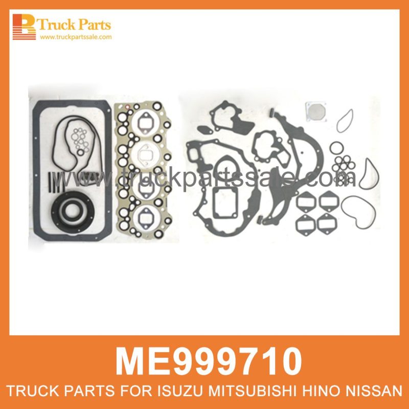 Gasket Set Engine Overhaul ME999710 ME999012 ME999278 ME999279 for Mitsubishi truck Revisi??n del motor de la junta