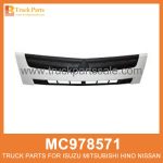 Grill Front Show MC978571 for Mitsubishi truck Show delantero de la parrilla