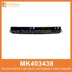 Grill Set Wiper Narrow Body set of 3 pcs MK403438 for Mitsubishi truck Parrilla set limpiaparabrisas cuerpo estrecho