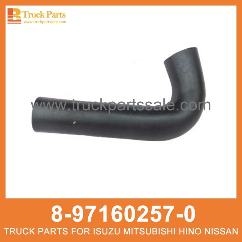 HOSE WATER RAD INL 8-97160257-0 8971602570 8-97160-257-0 for ISUZU NPR 4HE1 Manguera agua rad inl inl