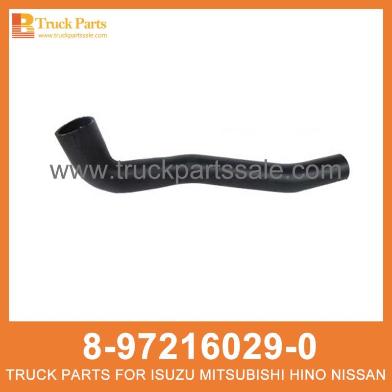 HOSE WATER RAD OUTLET 8-97216029-0 8972160290 8-97216-029-0 for ISUZU NPR 4HE1 Salida de agua de agua de manguera