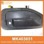Handle Outer Right Door MK403651 for Mitsubishi truck Manejar la puerta exterior derecha