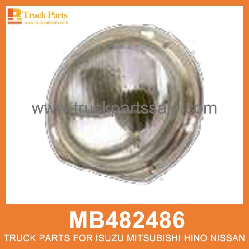 Head Lamp Left MB482486 for Mitsubishi truck L??mpara de la cabeza a la izquierda