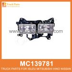 Head Lamp Right with Housing MC139781 214-1168R for Mitsubishi truck L??mpara de cabeza a la derecha con carcasa