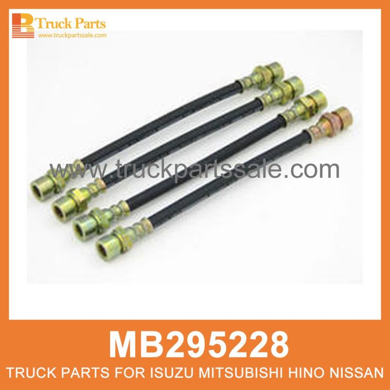 Hose Front Chassis Side FF 10mm 280mm MB295228 MH033217 MC865484 for Mitsubishi truck Lado del chasis delantero de la manguera