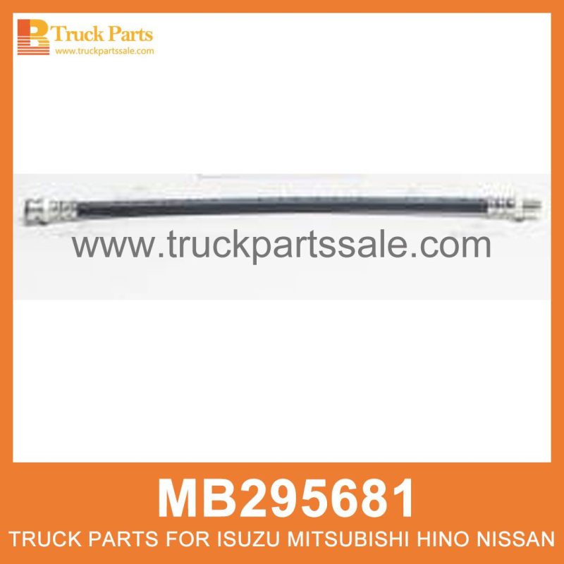 Hose Front Wheel Side FF 10mm 375mm MB295681 MH033200 MC832898 for Mitsubishi truck Manguera del lado de la rueda delantera