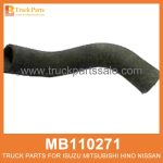 Hose Lower Radiator MB110271 MB390037 for Mitsubishi truck Manguera inferior radiador