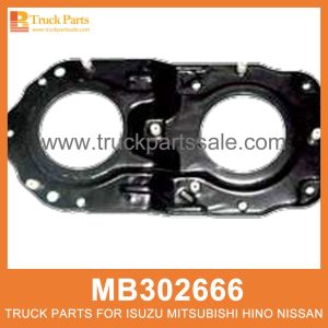 Housing Left Round Head Lamp MB302666 for Mitsubishi truck Alcanzamiento L??mpara de cabeza redonda izquierda
