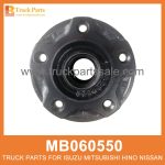 Hub Front Wheel 5 Bolt Type MB060550 MB060551 for Mitsubishi truck Perno de la rueda delantera del cubo
