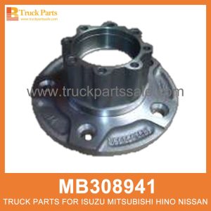 Hub Rear Wheel 5 Bolt Type MB308941 MB005035 for Mitsubishi truck Perno de la rueda trasera del cubo