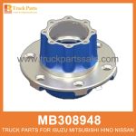 Hub Rear Wheel 6 Bolt Type MB308948 for Mitsubishi truck Perno de la rueda trasera del cubo