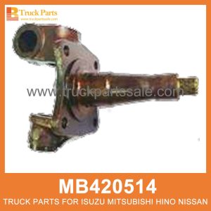 Knuckle Left Front Axle MB420514 for Mitsubishi truck Nudillo eje delantero izquierdo
