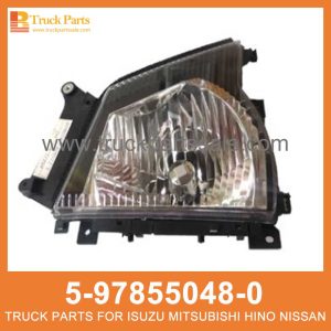 LAMP ASM HEAD 5-97855048-0 5-97855047-0 5978550480 5978550470 5-97855-048-0 5-97855-047-0 for ISUZU NKR77 600P L??mpara ASM Cabeza ASM