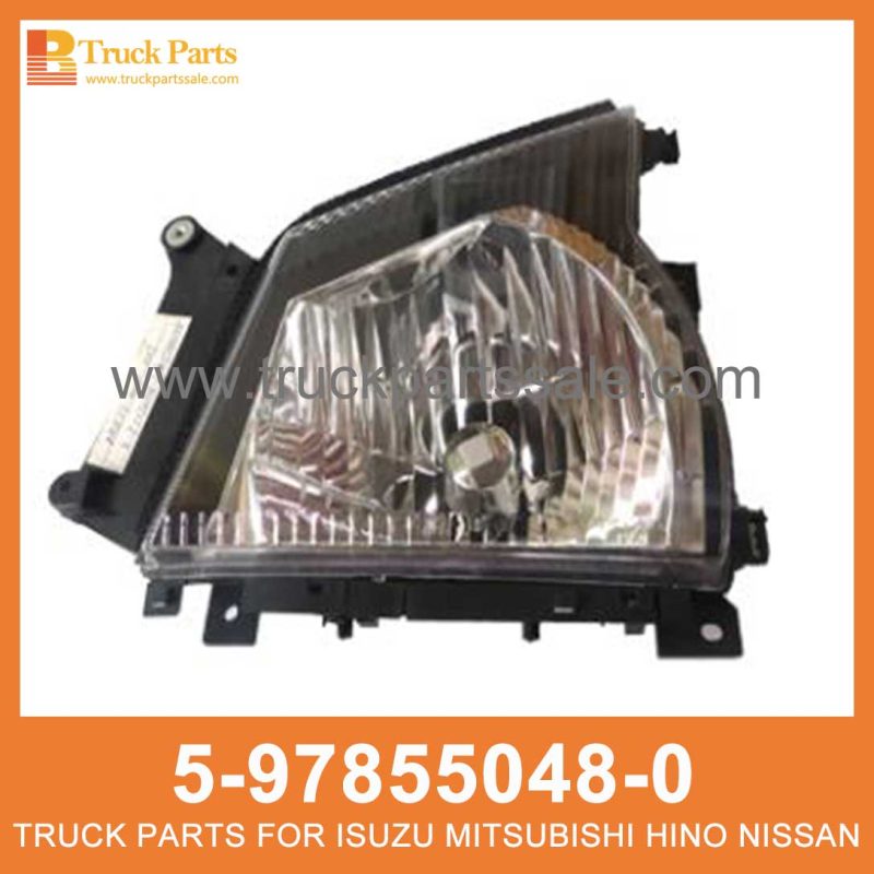 LAMP ASM HEAD 5-97855048-0 5-97855047-0 5978550480 5978550470 5-97855-048-0 5-97855-047-0 for ISUZU NKR77 600P L??mpara ASM Cabeza ASM