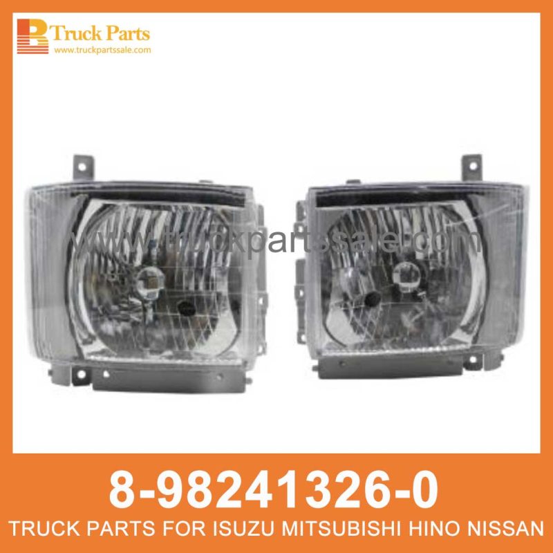 LAMP ASM HEAD 8-98241326-0 8-98241325-0 8982413260 8982413250 8-98241-326-0 8-98241-325-0 for ISUZU NPR75 NQR75 L??mpara ASM Cabeza ASM