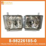 LAMP ASM HEAD LHD 8-98226185-0 8-98226184-0 8982261850 8982261840 8-98226-185-0 8-98226-184-0 for ISUZU NPR NQR 700P L??mpara ASM Head LHD LAMP ASM HEAD LHD