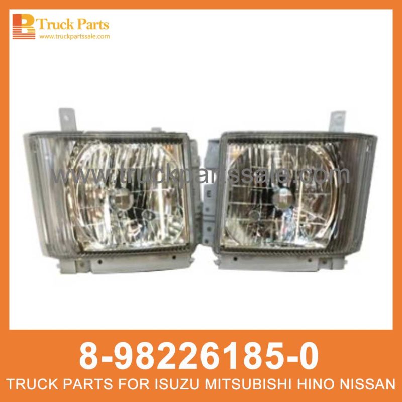 LAMP ASM HEAD LHD 8-98226185-0 8-98226184-0 8982261850 8982261840 8-98226-185-0 8-98226-184-0 for ISUZU NPR NQR 700P L??mpara ASM Head LHD LAMP ASM HEAD LHD