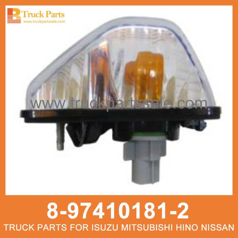 LAMP ASM SIDE TURN SIGNAL 8-97410181-2 8-97410180-2 8974101812 8974101802 8-97410-181-2 8-97410-180-2 for ISUZU NPR NQR 700P L??mpara de giro lateral ASM ASM