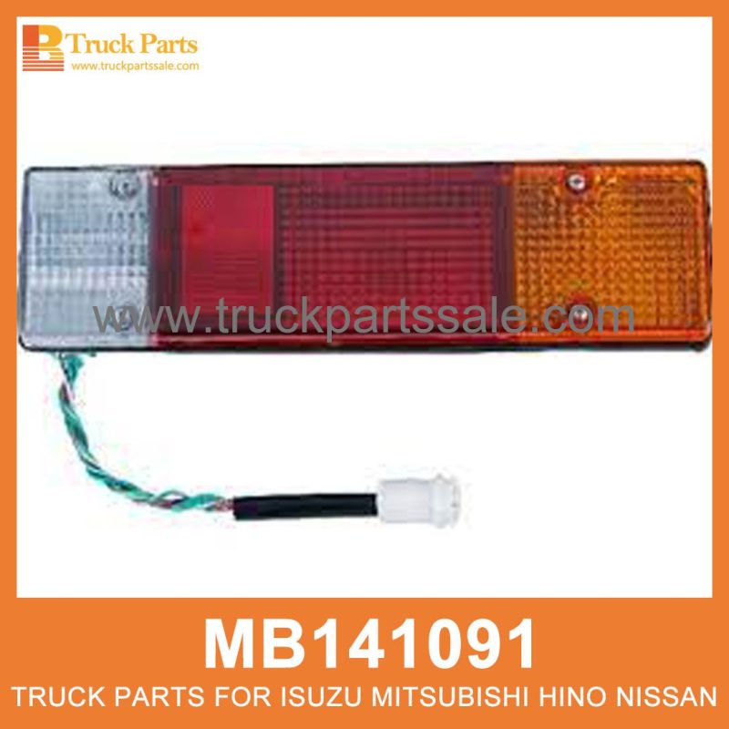 Lens Tail Lamp MB141091 MB141092 for Mitsubishi truck L??mpara trasera