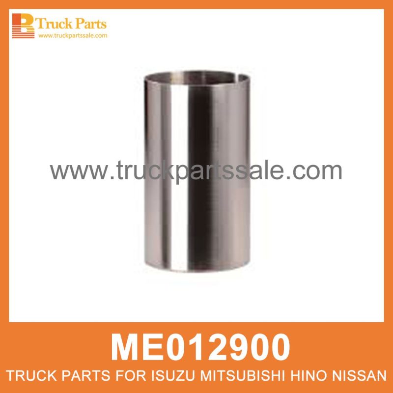 Liner Set Cylinder Block 104mm bore set of 4 pcs ME012900 for Mitsubishi truck Bloqueo de cilindro de juego de revestimiento