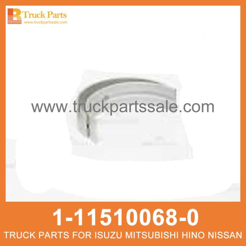 METAL KIT CRANKSHAFT 1-11510068-0 1115100680 1-11510-068-0 for ISUZU 10PE1 Cig??e al del kit de metal