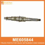 Main Shaft 420mm Length 20 32 36 18 Teeth ME605844 for Mitsubishi truck Eje principal