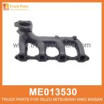 Manifold Exhaust 2 Hole Pipe ME013530 ME013213 for Mitsubishi truck Tuber??a de orificio de escape m??ltiple
