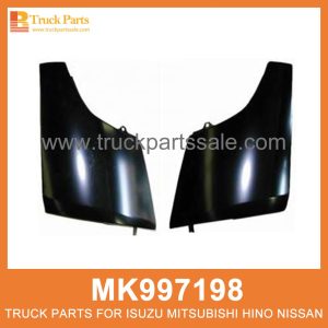 Metal Corner Right Front Panel MK997198 for Mitsubishi truck Panel frontal derecho de la esquina de metal