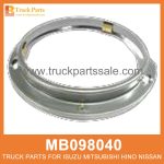 Metal Ring Left Round Head Lamp MB098040 for Mitsubishi truck L??mpara de cabeza redonda del anillo de metal