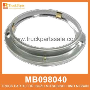 Metal Ring Left Round Head Lamp MB098040 for Mitsubishi truck L??mpara de cabeza redonda del anillo de metal