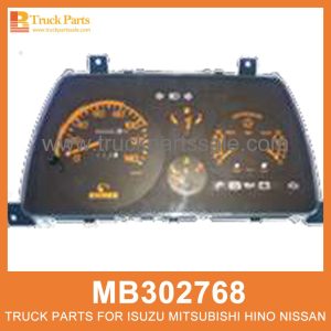 Meter Assembly Instrument Cluster 12V MB302768 for Mitsubishi truck Cl??ster de instrumentos de ensamblaje del medidor