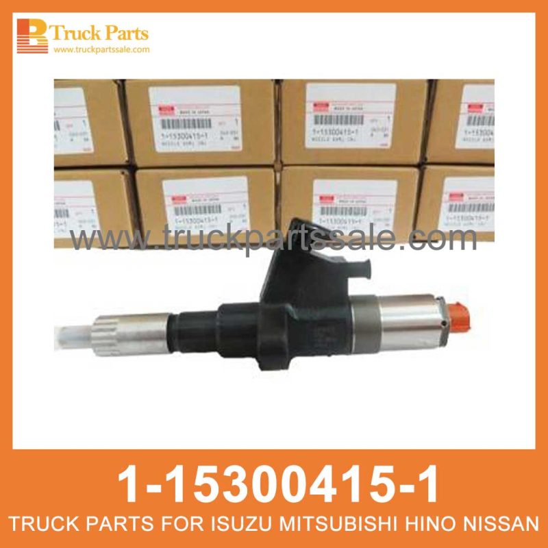 NOZZLE ASM INJ 1-15300415-1 095000-0761 1153004151 0950000761 1-15300-415-1 for ISUZU FVR FVZ LV123 6SD1 Boquilla ASM inj asm inj