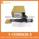 NOZZLE ASM INJ 1-15300436-3 095000-6303 1153004363 0950006303 1-15300-436-3 for ISUZU HITACHI 6WG1 Boquilla ASM inj asm inj