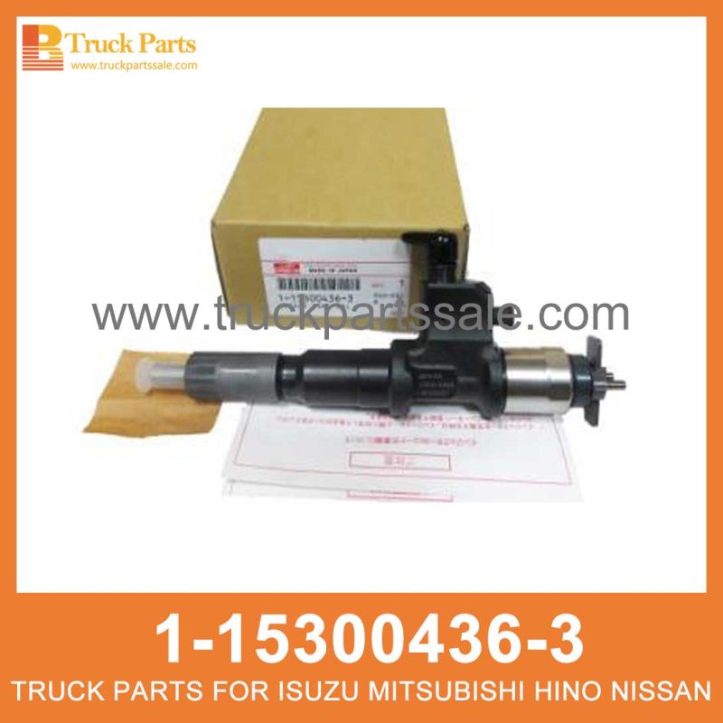 NOZZLE ASM INJ 1-15300436-3 095000-6303 1153004363 0950006303 1-15300-436-3 for ISUZU HITACHI 6WG1 Boquilla ASM inj asm inj