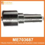 Nozzle Fuel Injector ME703687 for Mitsubishi truck Inyector de combustible de boquilla