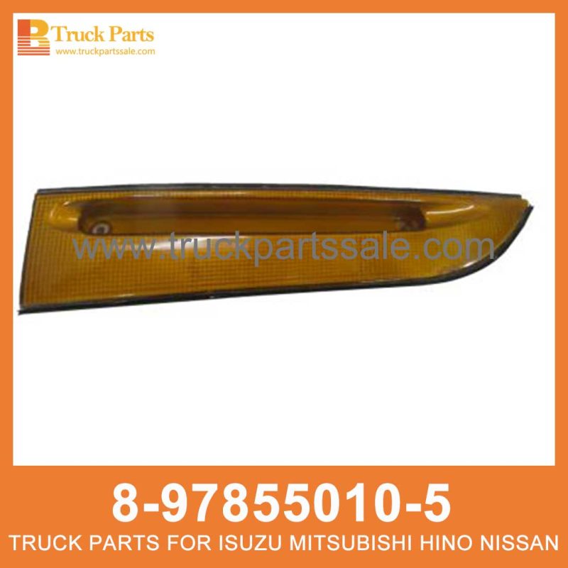 ORNAMENT HEAD LAMP 8-97855010-5 8-97855009-5 8978550105 8978550095 8-97855-010-5 8-97855-009-5 for ISUZU NKR55 100P L??mpara de cabeza de adorno