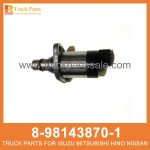 OVERHAUL KIT SUPPLY PUMP SCV 8-98143870-1 8981438701 8-98143-870-1 for ISUZU FSR FVZ FVR 6HK1 Bomba de suministro de kit de revisi??n SCV SCR SCV SCV