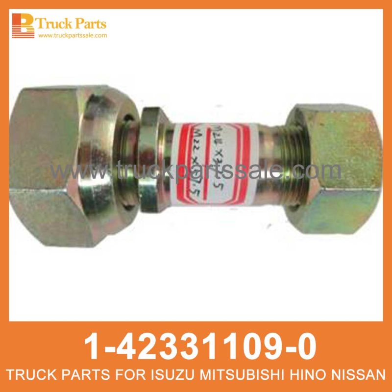 PIN WHEEL FRT AXLE 1-42331109-0 1-42332109-0 1423311090 1423321090 1-42331-109-0 1-42332-109-0 for ISUZU FVR33 6HH1 Eje frt de rueda