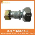 PIN WHEEL FRT AXLE 8-97168457-0 8-97168456-0 8971684570 8971684560 8-97168-457-0 8-97168-456-0 for ISUZU NPR NQR 4HG1 Eje frt de rueda