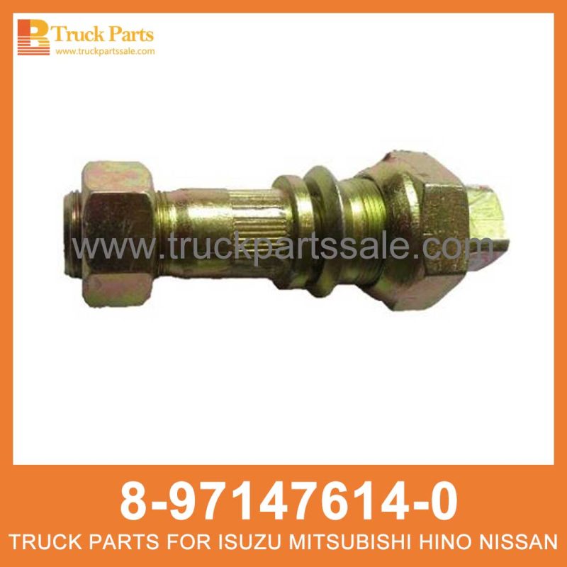 PIN WHEEL RR AXLE 8-97147614-0 8-97147612-0 8971476140 8971476120 8-97147-614-0 8-97147-612-0 for ISUZU NPR NQR 4HG1 Eje rr de rueda de alfiler RR