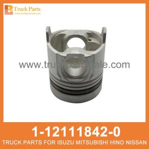 PISTON STANDARD 1-12111842-0 1121118420 1-12111-842-0 for ISUZU LT23 6SD1T Rat??n de pist??n