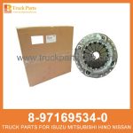 PLATE CLUTCH 8-97169534-0 5-87610079-0 8971695340 5876100790 8-97169-534-0 5-87610-079-0 for ISUZU NKR70 4HE1 Embrague