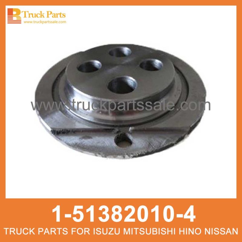 PLATE SIDE TRUNNION SHAFT 1-51382010-4 1513820104 1-51382-010-4 for ISUZU CYZ51K 6WF1 CXZ81K 10PE1 Eje del muelle del lado de la placa trunnion