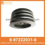 PULLEY CR SHF DAMPER 8-97222031-0 8972220310 8-97222-031-0 for ISUZU 4HF1 Polea CR SHF Amortiguador CR SHF
