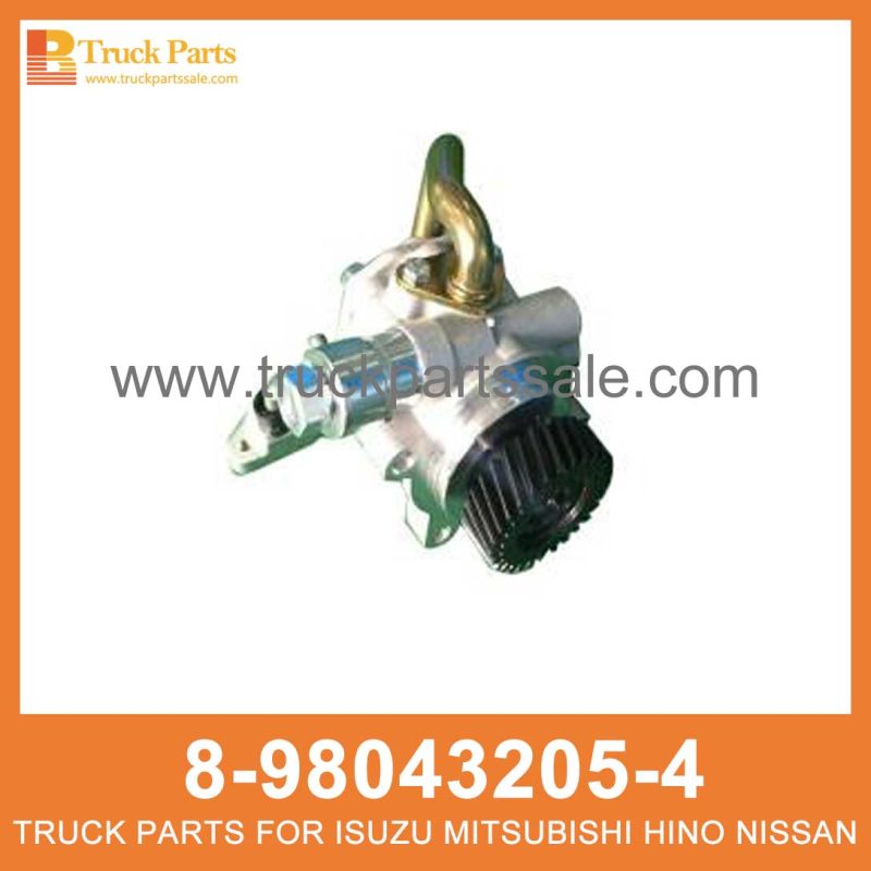 PUMP ASM OIL P-S 8-98043205-4 8980432054 8-98043-205-4 for ISUZU NLR 4JJ1 Aceite ASM de bomba ASM
