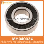 Pilot Bearing Flywheel MH040024 6203 2RS for Mitsubishi truck Volante de rodamiento piloto