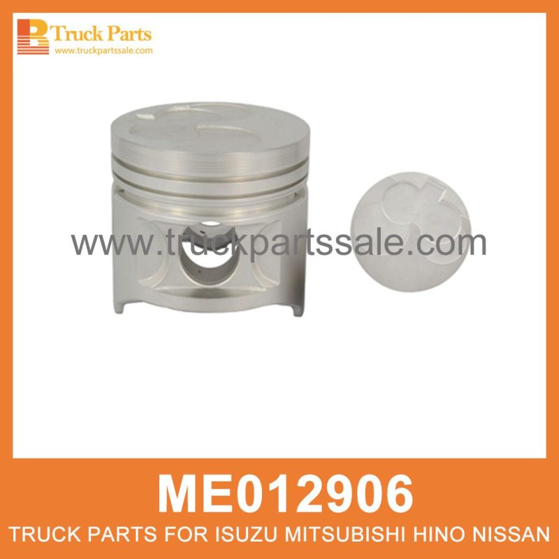 Piston Set 100mm bore set of 4 pcs ME012906 ME012160 ME012131 ME012145 for Mitsubishi truck Set de pist??n