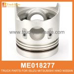 Piston Set 104mm bore set of 4 pcs ME018277 ME012928 for Mitsubishi truck Set de pist??n