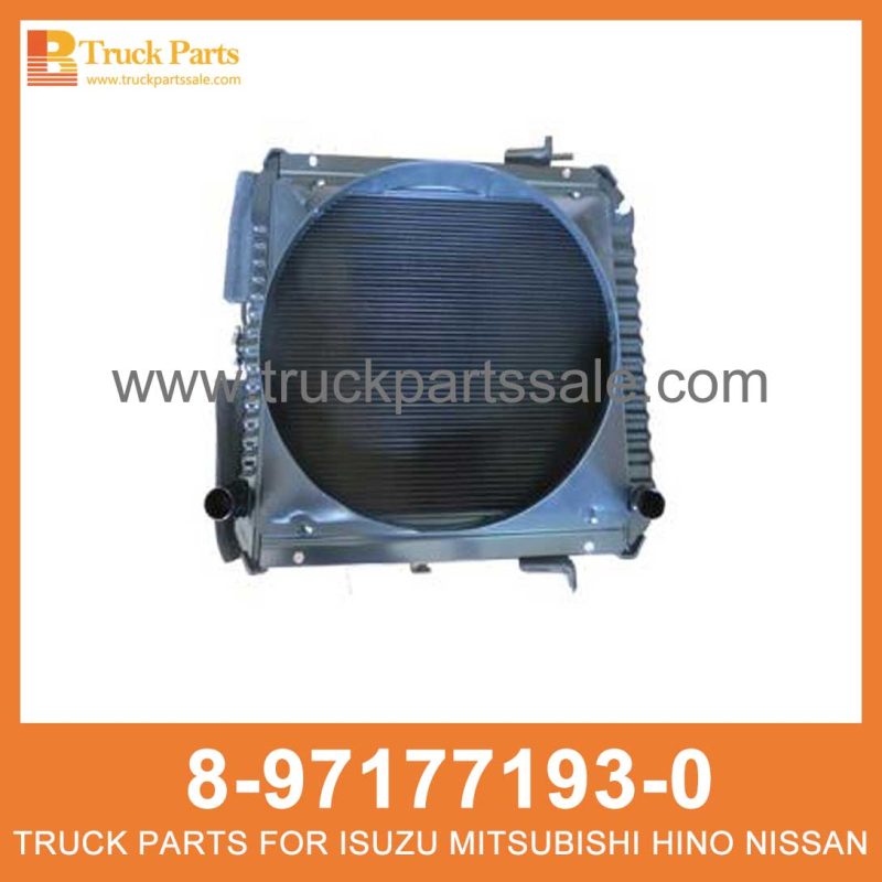 RADIATOR ASM 8-97177193-0 8-97371010-0 8971771930 8973710100 8-97177-193-0 8-97371-010-0 for ISUZU 4HF1 4HG1 Radiador ASM